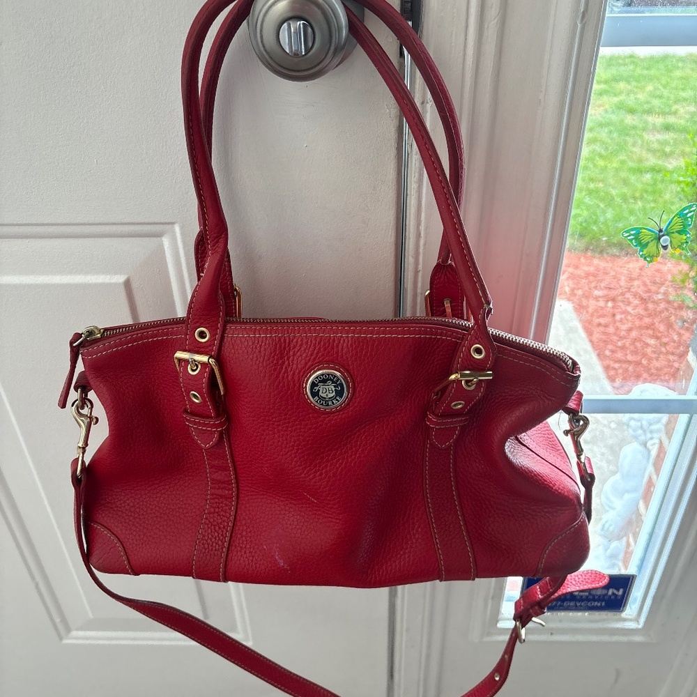 Red Dooney & Burke Shoulder Bag